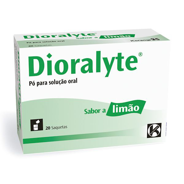 Imagem de Dioralyte (Sabor Limão) x 20 pó sol oral saq