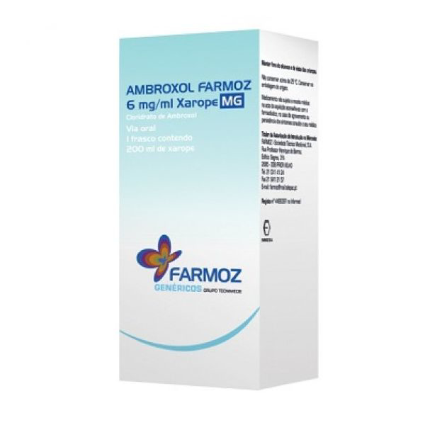 Imagem de Ambroxol Farmoz MG, 6 mg/mL-200 mL x 1 xar medida