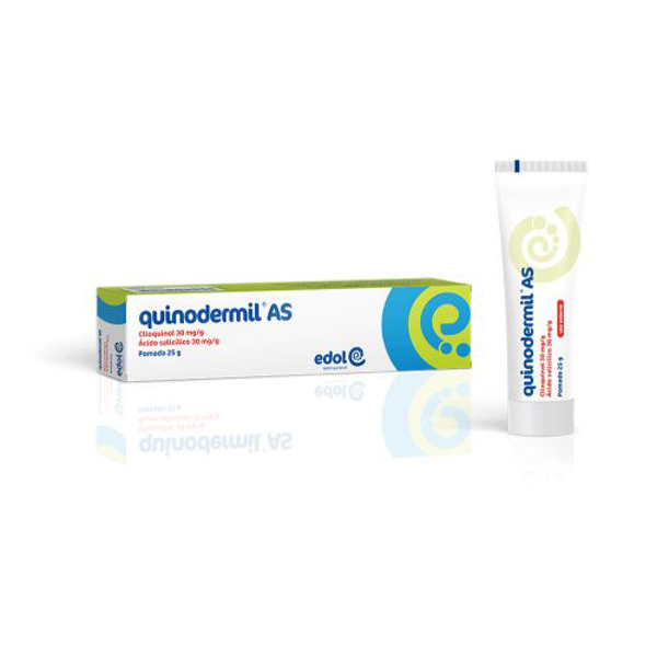 Imagem de Quinodermil AS, 30/30 mg/g-25 g x 1 pda