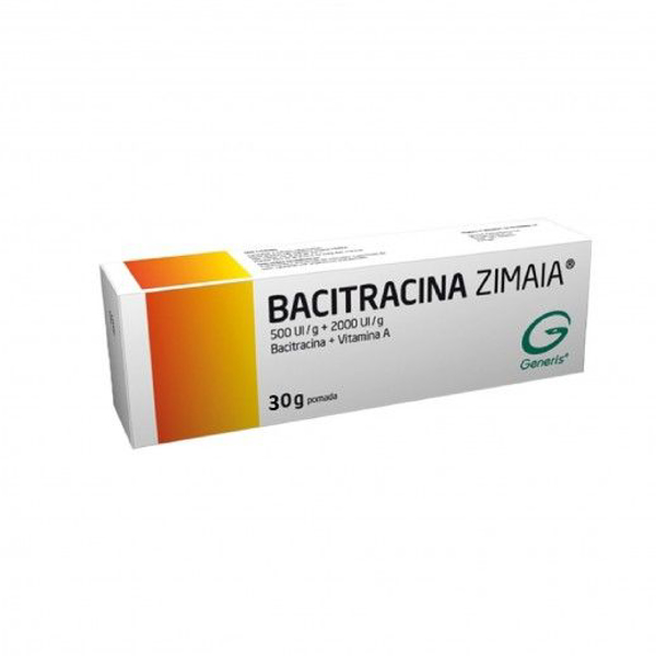 Imagem de Bacitracina Zimaia (30g), 500/2000 UI/g x 1 pda