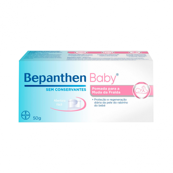 Imagem de Bepanthen Baby Pda Muda Fralda 50G