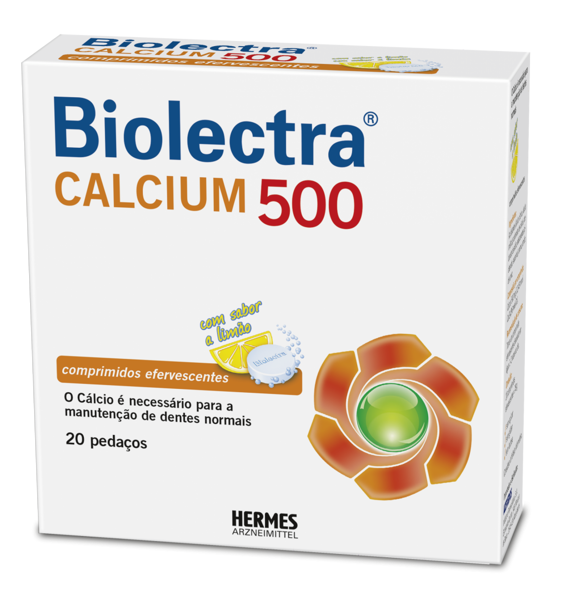 Imagem de Biolectra Calcium Comp Ef Calcio X 20 comps eferv