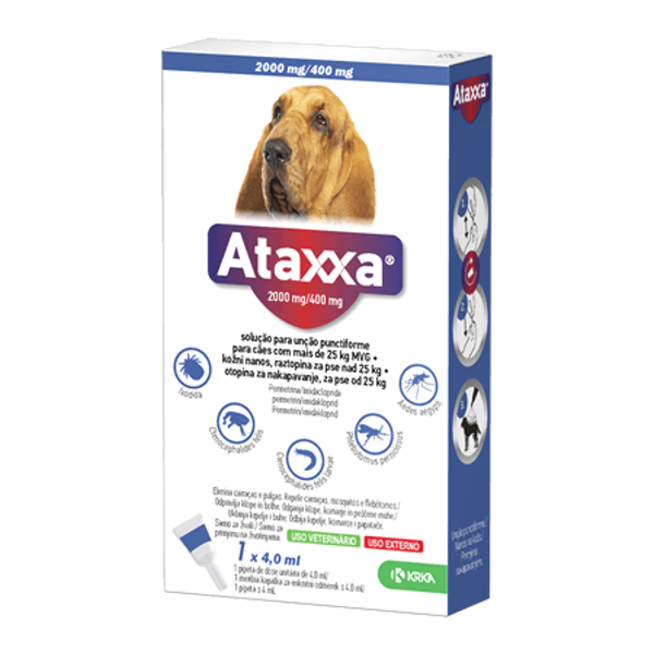 Imagem de Ataxxa Sol Pip 2000/400Mg Cao25-40Kg X3