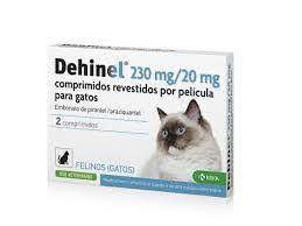 Imagem de Dehinel 230mg/20mg Comp X2 Gato