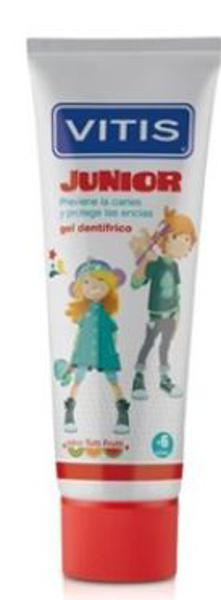 Imagem de Vitis Junior Gel Dent Tutti Frut 75 Ml