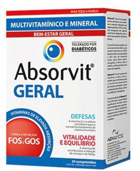 Imagem de Absorvit Geral Comp X30