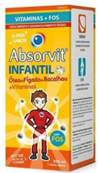 Imagem de Absorvit Inf Ol Fig Bacalh+Vit Emul 300ml